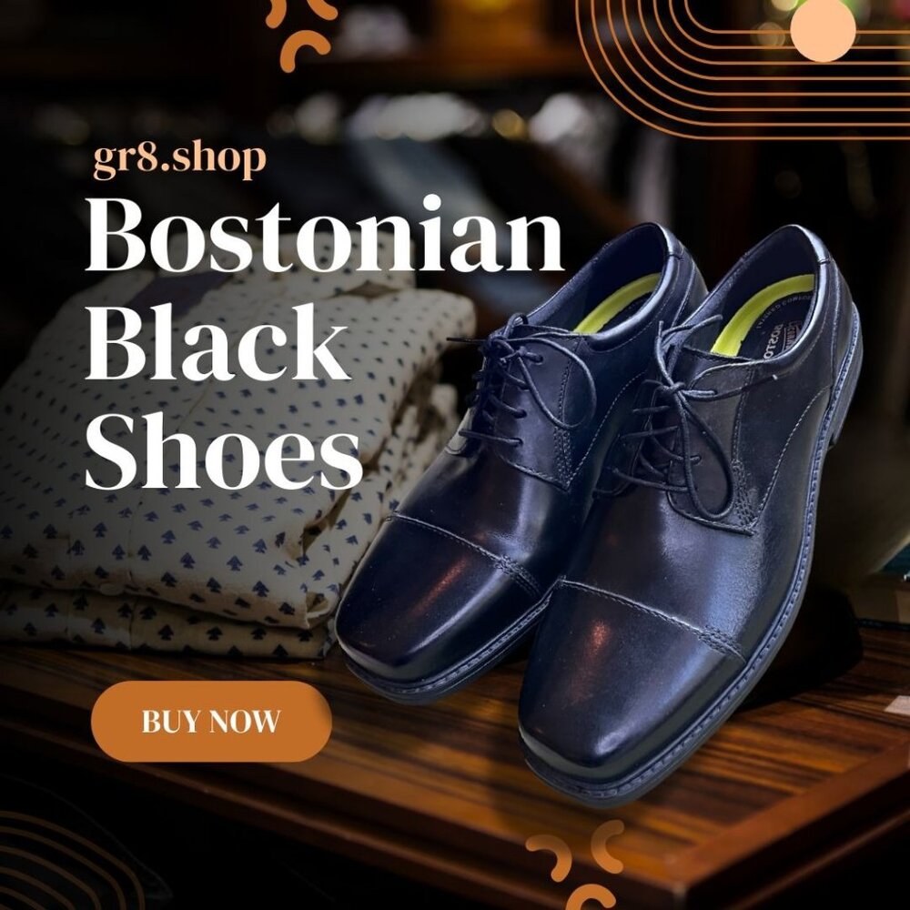 Bostonian Black Leather Dress Shoes Women – Size 10